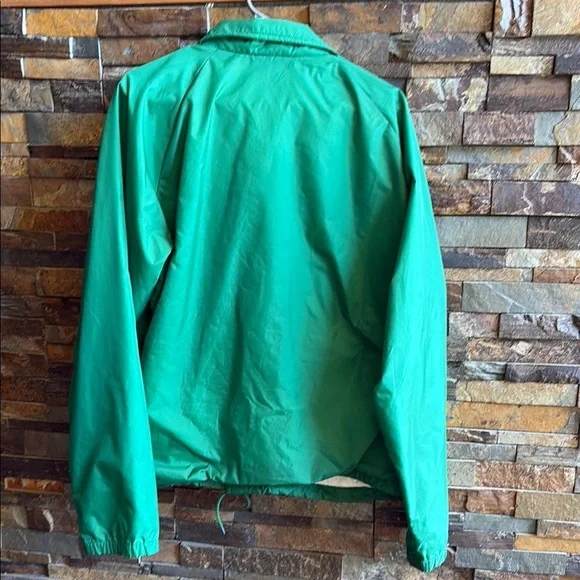 Vintage Green BC Wildlife Federation Member Windbreaker Jacket - Picture 7 of 9